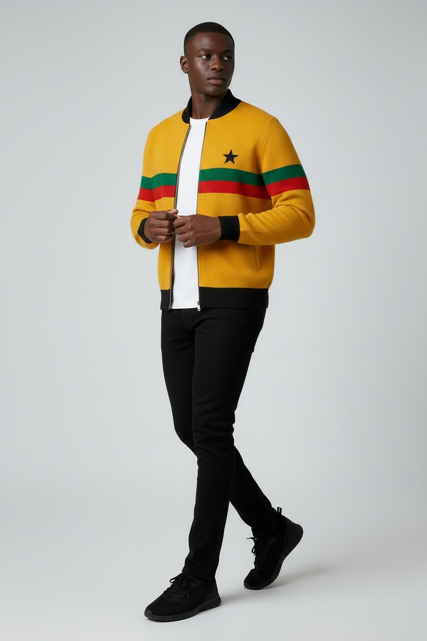 The Heritage Cardigan - Ghana