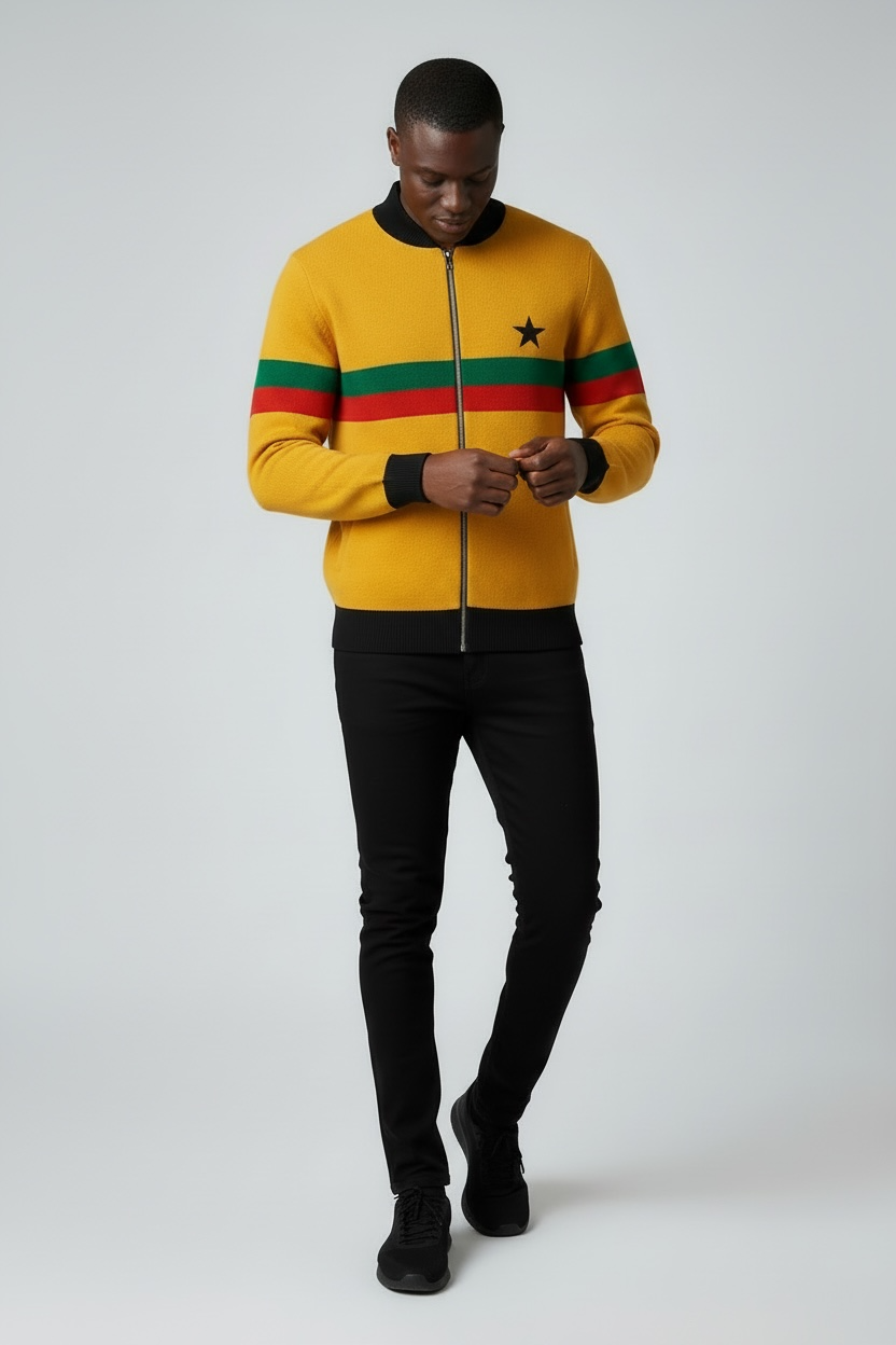 The Heritage Cardigan - Ghana